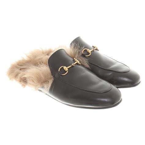 gucci slippers met bont|Gucci slippers 2015.